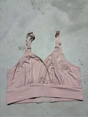 Storq Soft Light Pink Wireless Nursing Bra 2
